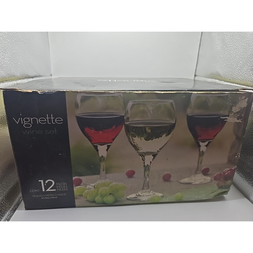 Vignette Wine Set Of 12 10.75oz‎